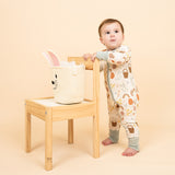 Hop To It Baby Easter Bamboo Convertible Pajamas