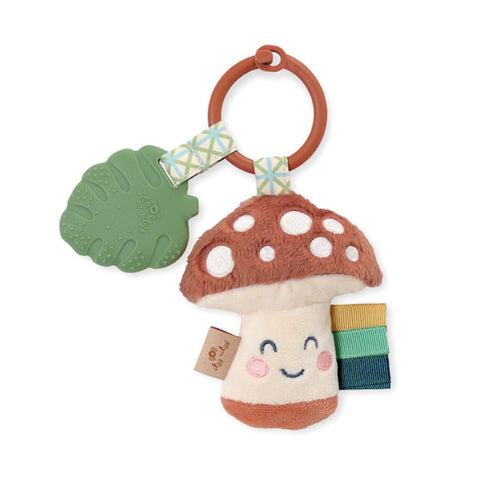 Itzy Pal Mushroom Plush + Teether