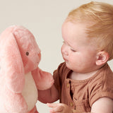 Sweetie Snuggles Plush Pink Bunny