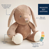 Sweetie Snuggles Plush Taupe Bunny