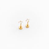 Pip Pop Post Earrings - Diamond