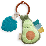 Itzy Ritzy Avocado Plush + Teether