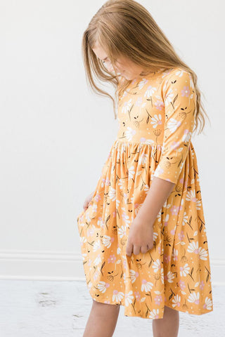 Dandelions in Fall Twirl Dress