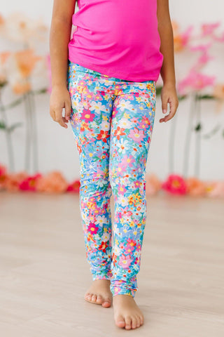 Preppy Floral Leggings