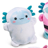 Bubble Stuffed Holiday Squishy Friend - Christmas Axolotl