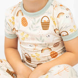 Hop To It Easter Bamboo Pajama Set