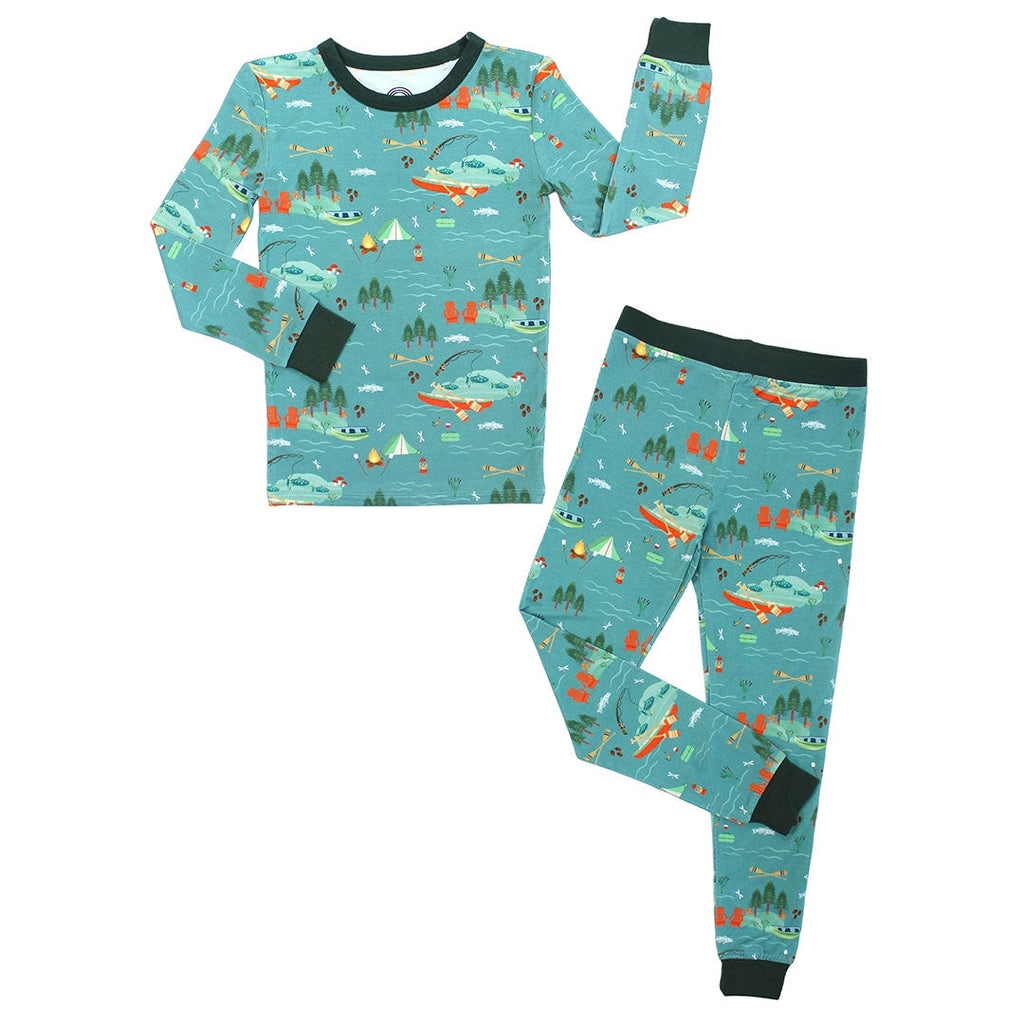 Lake Life Bamboo Pajama Set