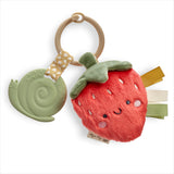 Itzy Ritzy Strawberry Plush + Teether