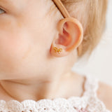 Pip Pop Post Earrings - Bow