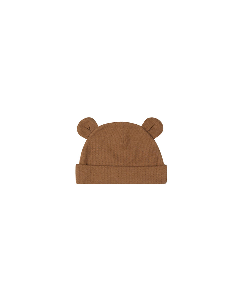 Baby Bear Beanie - Cinnamon