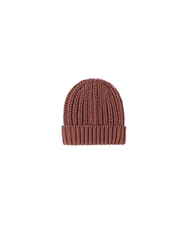 Preorder! Chunky Knit Beanie - Cranberry