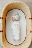 Copper Pearl Knit Swaddle Blanket - Rex - The Milk Moustache